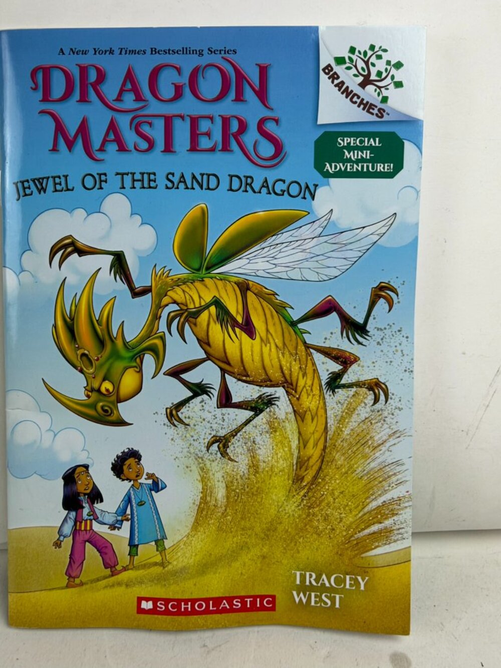 Dragon Masters Jewel of the Sand Dragon Tracey West Scholastic Branches Book
